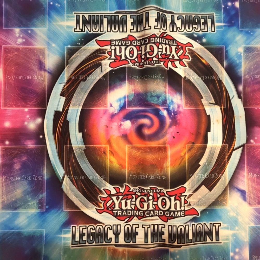 Used Yugioh Playing Card Mat